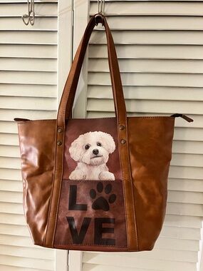 The Bradford Exchange, love Maltese Tote